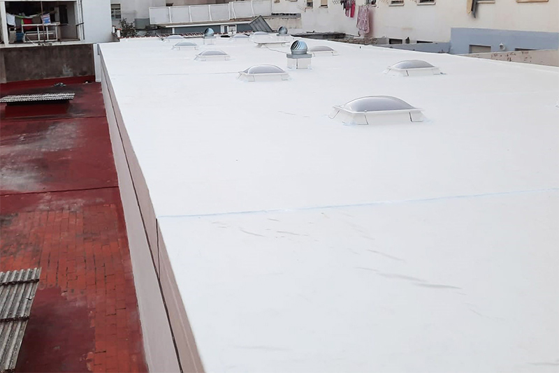 Razones para elegir EPDM blanco para impermeabilizar superficies